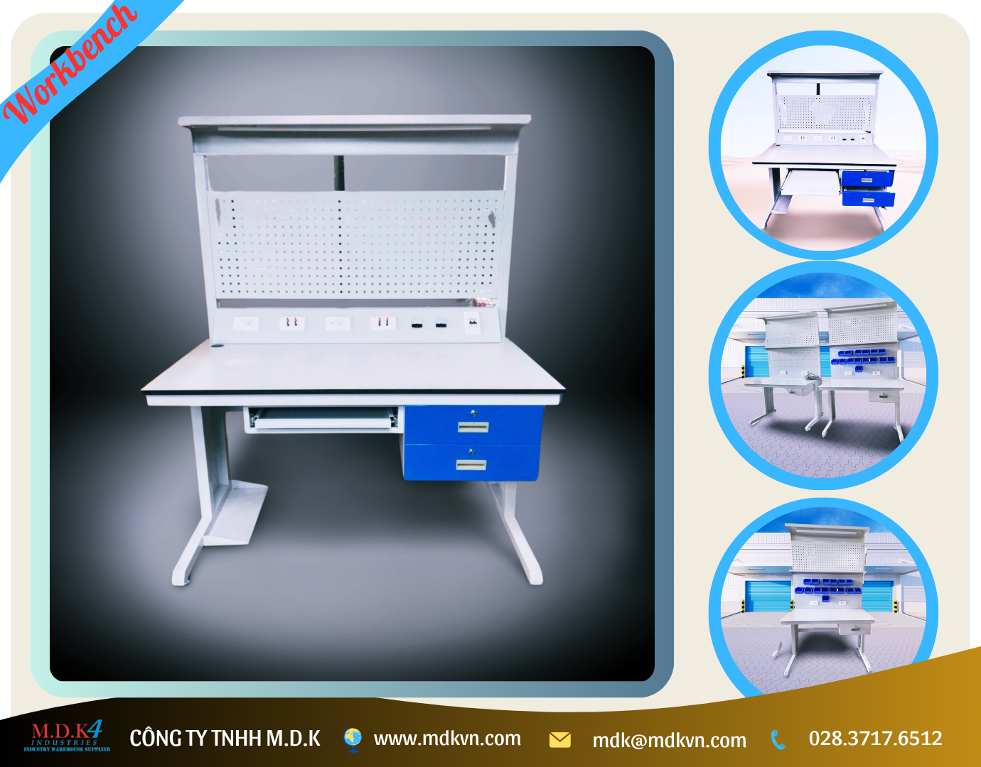 Bàn thao tác / workbench MDK4-006